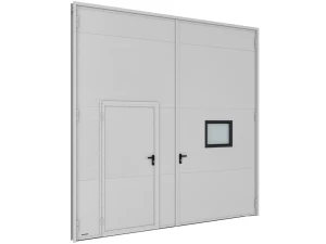 Распашные гаражные ворота SG-SS 2500x2500