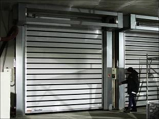 Скоростные спиральные ворота,1800x1800